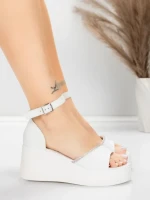 Női platform szandál 5H76 Fehér | Mei » MeiMall.hu