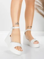 Női platform szandál 5H76 Fehér | Mei » MeiMall.hu