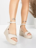 Női platform szandál 5H76 Bézs | Mei » MeiMall.hu