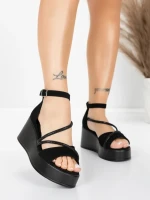 Női platform szandál 5H77 Fekete | Mei » MeiMall.hu