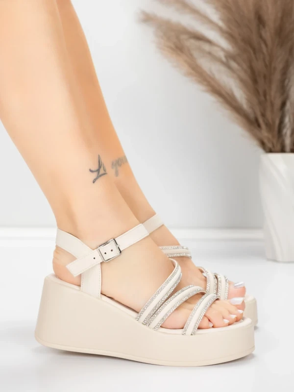 Női platform szandál 5H78 Bézs | Mei » MeiMall.hu