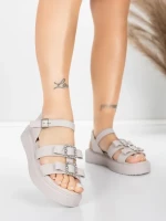 Női alacsony sarkú szandál 5H80 Rózsaszín | Mei » MeiMall.hu