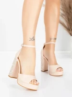 Vastag sarkú szandál és platform 5KV71 Bézs | Mei » MeiMall.hu