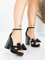 Vastag sarkú szandál és platform 5KV72 Fekete | Mei » MeiMall.hu