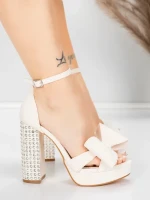 Vastag sarkú szandál és platform 5KV72 Bézs | Mei » MeiMall.hu