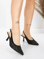 Stiletto cipő 5LE29 Fekete | Mei » MeiMall.hu