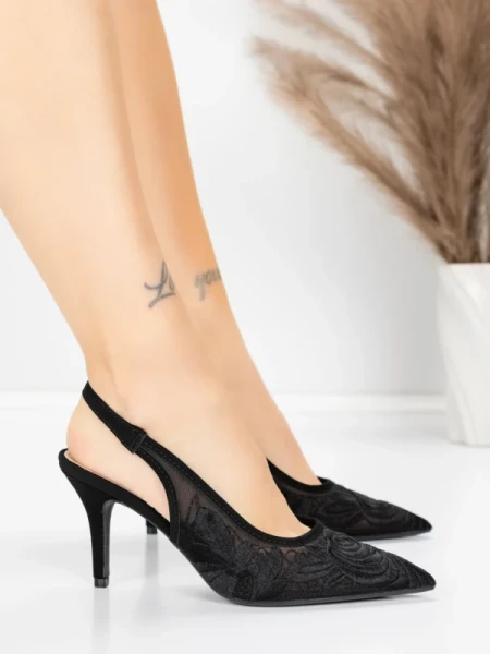 Stiletto cipő 5LE30 Fekete | Mei » MeiMall.hu