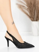 Stiletto cipő 5LE30 Fekete | Mei » MeiMall.hu
