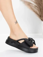 Valódi bőrből készült női papucs TP637-1 Fekete | Form... » MeiMall.hu