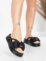 Valódi bőrből készült női papucs TP637-1 Fekete | Form... » MeiMall.hu