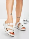 Papuci Dama cu Talpa Joasa 5GS26 WHITE | MEI