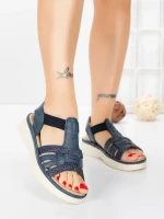 Sandale Dama cu Talpa Joasa 5GS27 BLUE | MEI