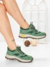 Pantofi Casual Dama din piele naturala K22112 GREEN | BERLINER