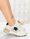 Pantofi Sport Dama din piele naturala 901 BLACK | FRANCO GERARDO