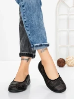Balerini Dama din piele naturala 2211-2 BLACK | BERLINER