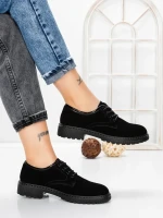 Pantofi Casual Dama din piele naturala 3218H01 BLACK | FORMAZIONE