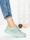 Pantofi Casual Dama din piele naturala K250-1 GREEN | GALLOP