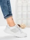 Pantofi Casual Dama din piele naturala K250-1 WHITE | GALLOP