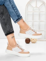 Pantofi Casual Dama din piele naturala KD87982 PINK | GALLOP