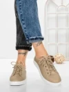 Pantofi Casual Dama din piele naturala K243-1 APRICOT | GALLOP