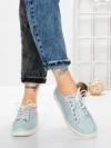Pantofi Casual Dama din piele naturala K251-1 LIGHT BLUE | GALLOP