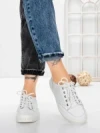 Pantofi Casual Dama din piele naturala K251-1 WHITE | GALLOP