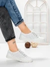 Pantofi Casual Dama din piele naturala K251-1 WHITE | GALLOP