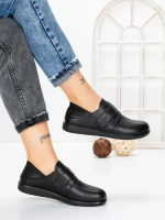 Pantofi Casual Dama din piele naturala 3207Q08 BLACK | BERLINER