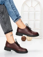 Pantofi Casual Dama din piele naturala 3218Q05 WINE | BERLINER