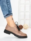 Pantofi Casual Dama din piele naturala 3218Q05 CAMEL | BERLINER