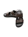 Sandale Barbati din piele naturala S12125 COFFEE | ADVANCER