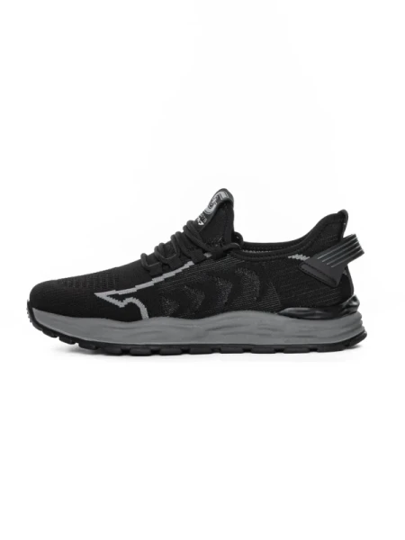 Pantofi Sport Barbati din piele naturala D033 BLACK | MELS