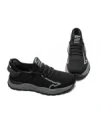Pantofi Sport Barbati din piele naturala D033 BLACK | MELS