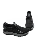 Pantofi Sport Barbati din piele naturala D033 BLACK | MELS