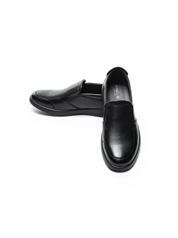 Mocasini Barbati din piele naturala 65772 BLACK | MELS