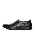 Mocasini Barbati din piele naturala 65772 BLACK | MELS