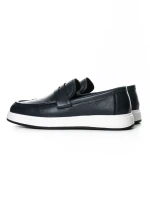 Pantofi Casual Barbati din piele naturala 10135 BLUE | FRANCO GERARDO