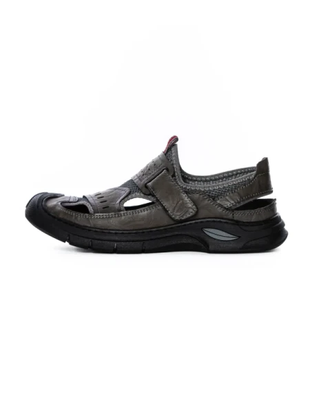 Sandale Barbati din piele naturala 2311 GREY | MELS