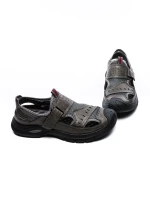 Sandale Barbati din piele naturala 2311 GREY | MELS