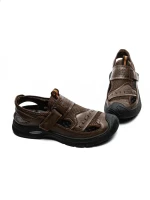 Sandale Barbati din piele naturala 2311 BROWN | MELS