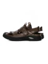 Sandale Barbati din piele naturala 2311 BROWN | MELS