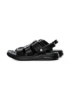 Sandale Barbati din piele naturala 95017 BLACK | MELS
