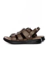 Sandale Barbati din piele naturala 95017 GREY | MELS
