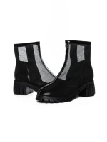 Ghete Dama din piele naturala 329 BLACK | FORMAZIONE