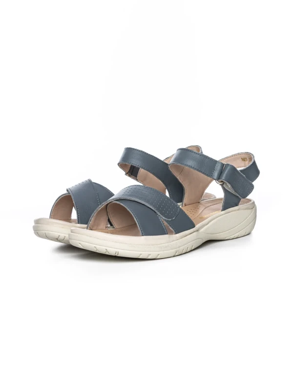 Sandale Dama din piele naturala 01603 BLUE | FORMAZIONE