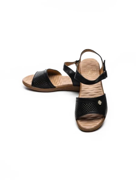 Sandale Dama din piele naturala 32237 BLACK | FORMAZIONE