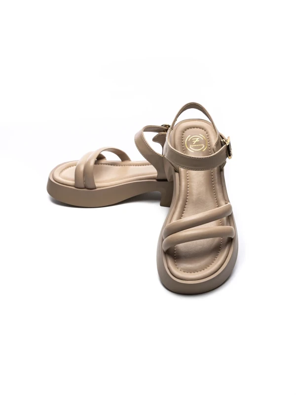 Sandale Dama din piele naturala 2205-2 APRICOT | FORMAZIONE