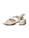 Sandale Dama din piele naturala 22068 CREAM | FORMAZIONE