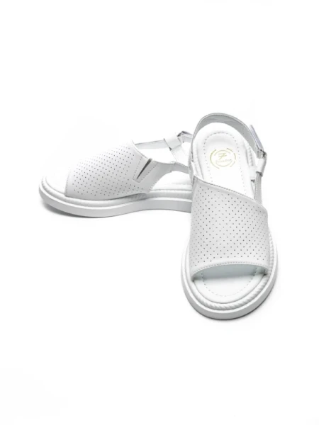 Sandale Dama din piele naturala K246-3 WHITE | FORMAZIONE