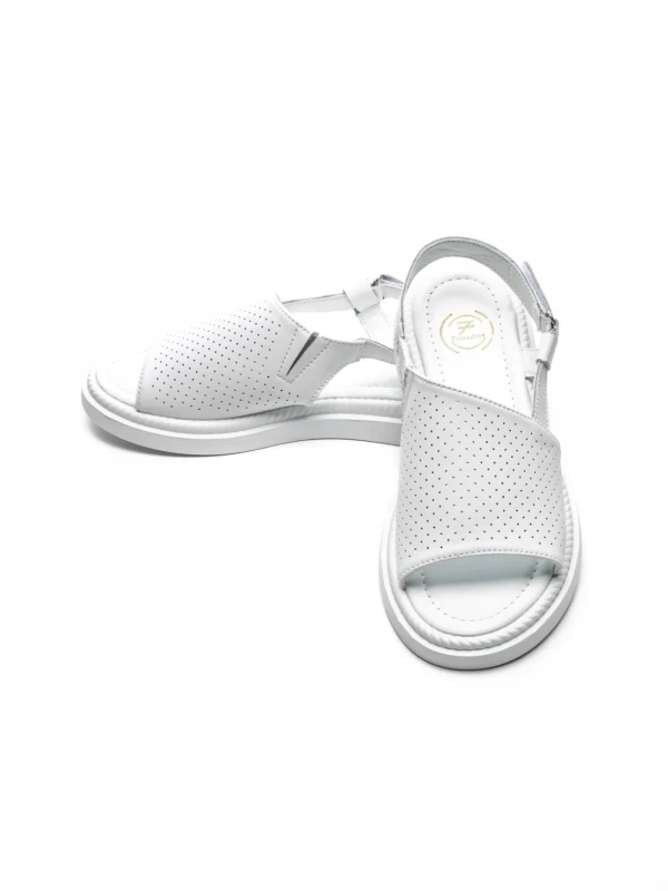 Sandale Dama din piele naturala K246-3 WHITE | FORMAZIONE